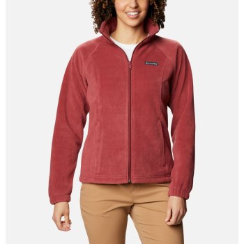 Columbia Ženske Jakne - Benton Springs Full Zip Fleece Crvene | ZVJQ-36189